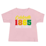 Celebrate 1865 Juneteenth Premium Soft Baby Tee