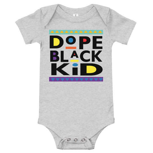 Dope Black Kid Baby Premium Soft Onesie