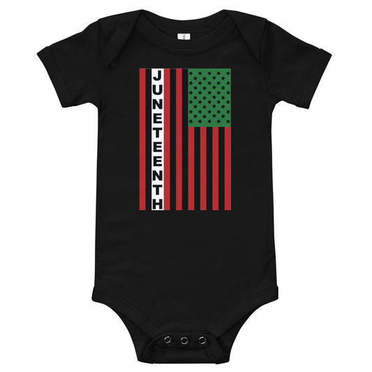 Juneteenth Flag Premium Soft Onesie