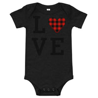 Plaid Love Premium Soft Onesies