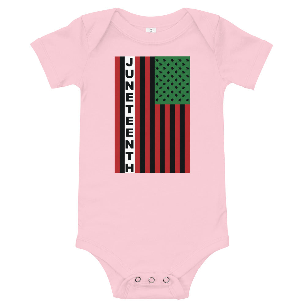 Juneteenth Flag Premium Soft Onesie