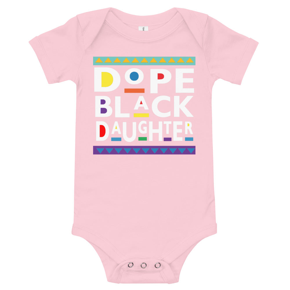 Dope Black Daughter Premium Soft Baby Onesie