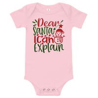 Dear Santa I Can Explain Premium Soft Onesie