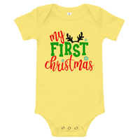 My First Christmas Premium Soft Onesie