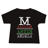 Malcolm Martin Mandela Premium Soft Unisex Baby Tee