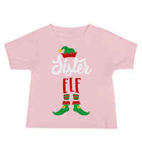 Sister Elf Premium Soft Baby Tee
