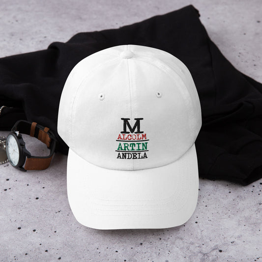 Malcolm Martin Mandela Dad Hat