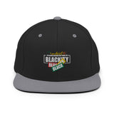 Juneteenth Black Black Snapback Hat