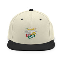 Juneteenth Black Black Snapback Hat