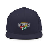 Juneteenth Black Black Snapback Hat