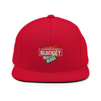 Juneteenth Black Black Snapback Hat