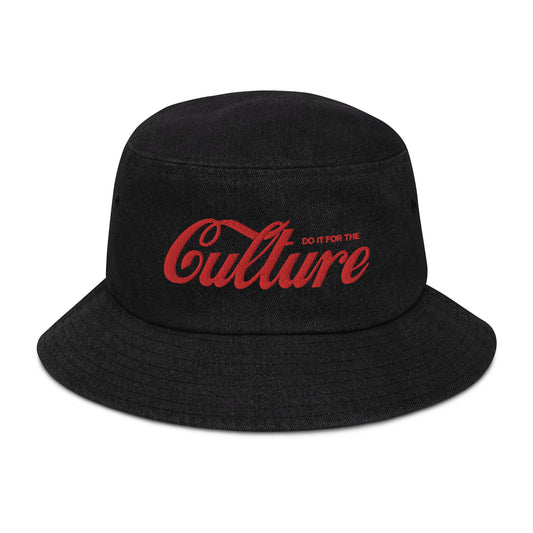 Do It For The Culture Denim Bucket Hat