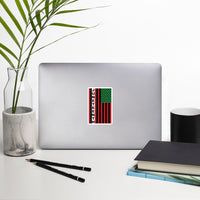 Juneteenth Flag Bubble-free Stickers