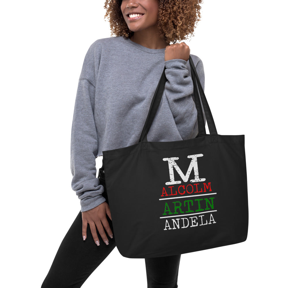 Malcolm Martin Mandela Organic Tote Bag