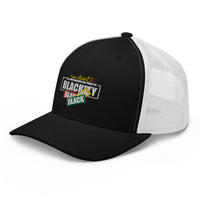 Juneteenth Black Black Trucker Hat