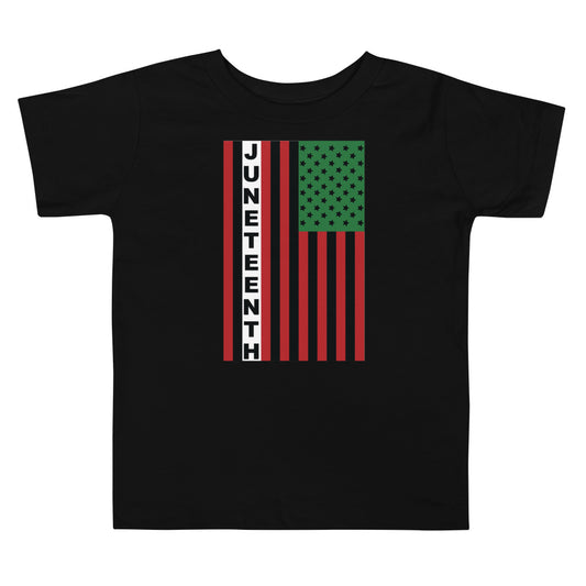 Juneteenth Flag Premium Soft Unisex Toddler Tee