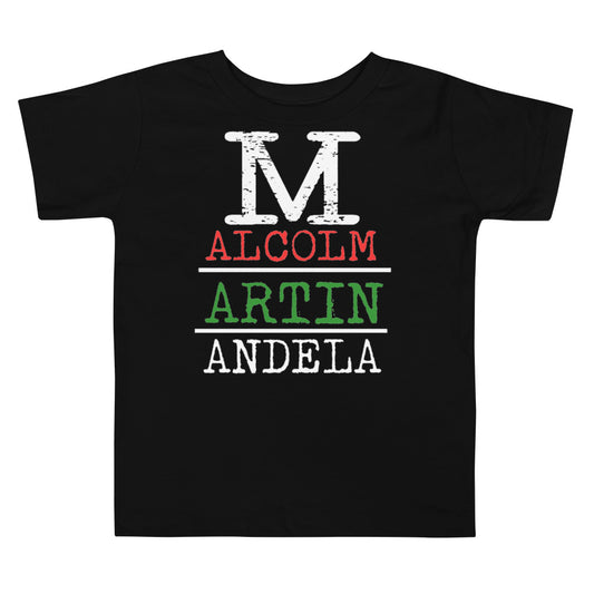 Malcolm Martin Mandela Premium Soft Unisex Toddler Tee