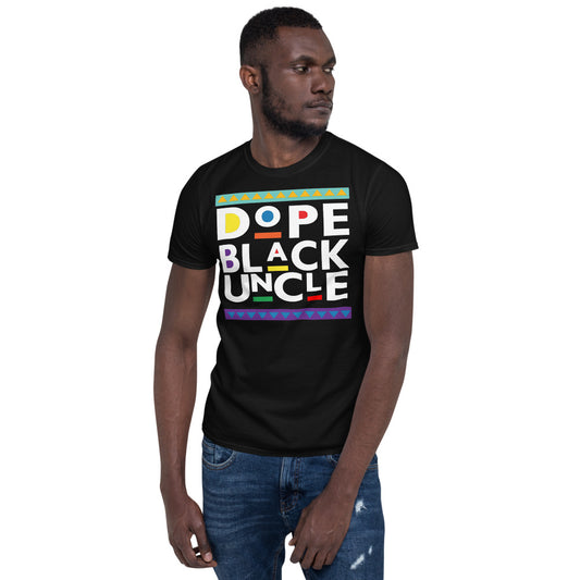 Dope Black Uncle Softstyle Unisex Tee