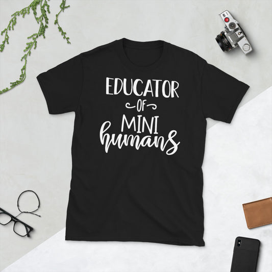 Educator Of Mini Humans Softstyle Unisex Tee