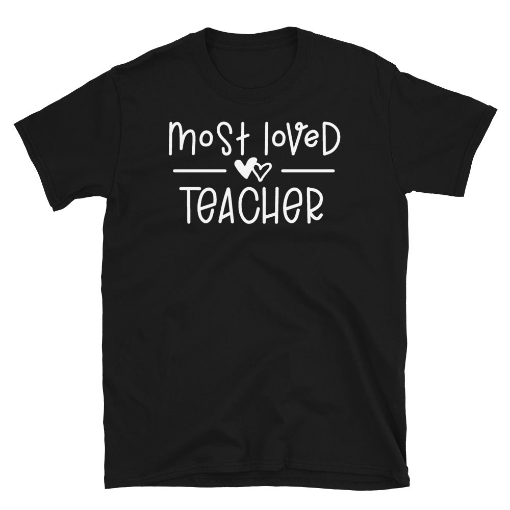 Most Loved Teacher Softstyle Unisex Tee