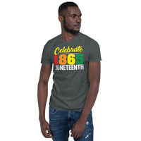Celebrate 1865 Juneteenth Softstyle Unisex Tee