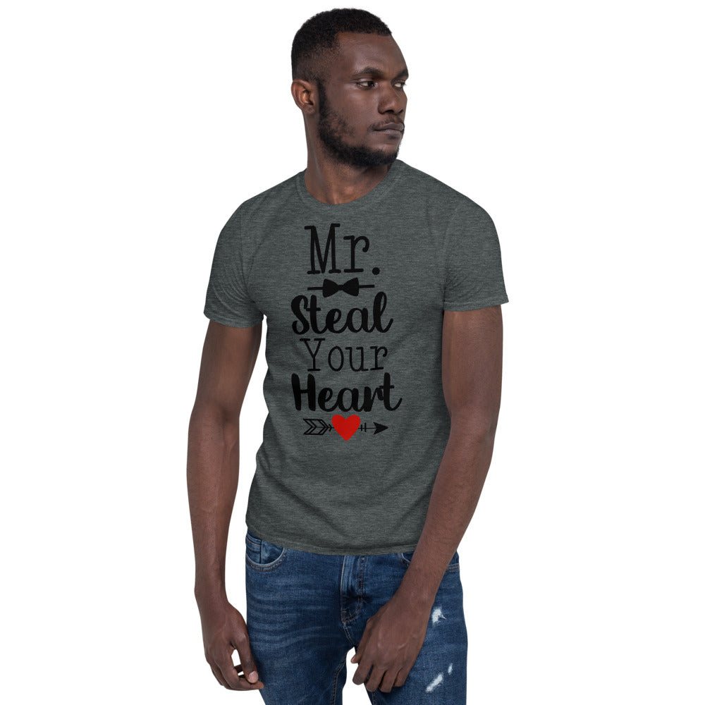 Mr. Steal Your Heart Softstyle Unisex Tee