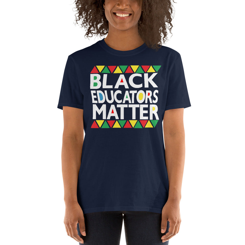 Black Educators Matter Softstyle Unisex Tee
