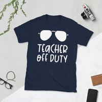 Teacher Off Duty Softstyle Unisex Tee