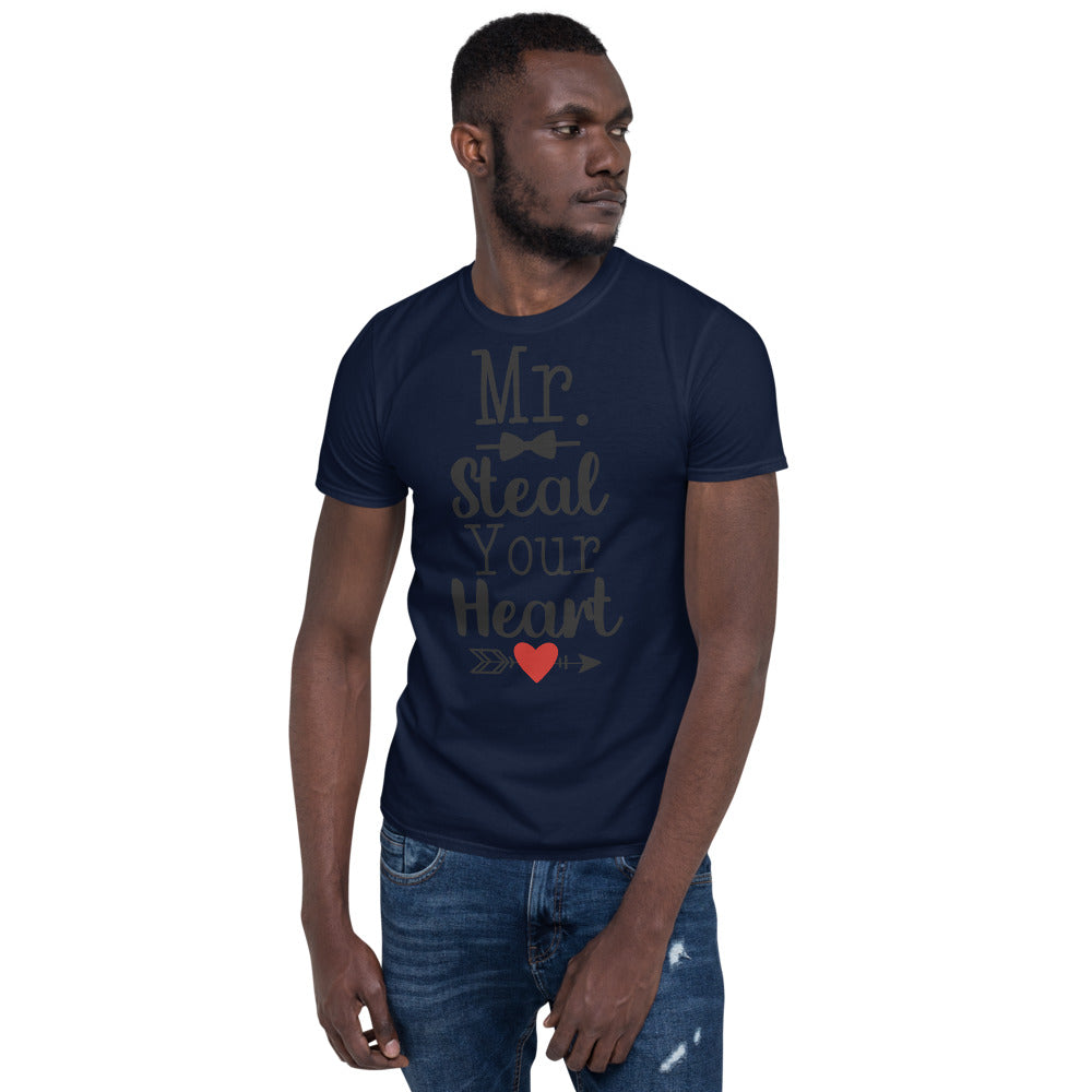 Mr. Steal Your Heart Softstyle Unisex Tee