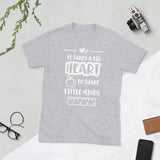 It Takes A Big Heart To Shape Little Minds Softstyle Unisex Tee