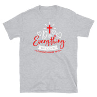 Do Everything With Love Softstyle Unisex Tee