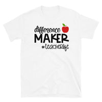 Difference Maker #teacherlife Softstyle Unisex Tee