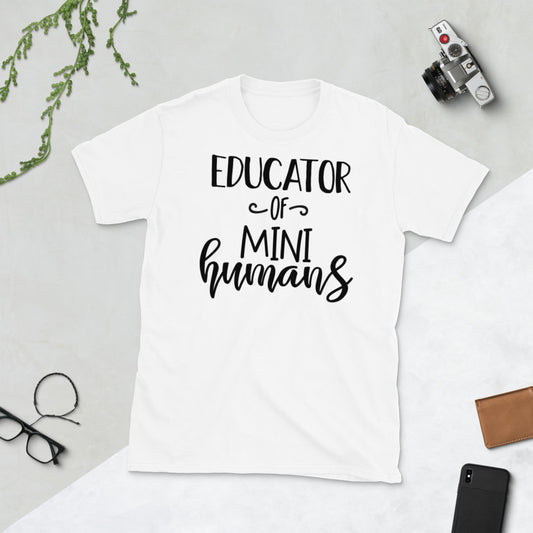 Educator Of Mini Humans Softstyle Unisex Tee