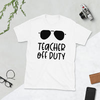 Teacher Off Duty Softstyle Unisex Tee