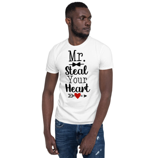 Mr. Steal Your Heart Softstyle Unisex Tee