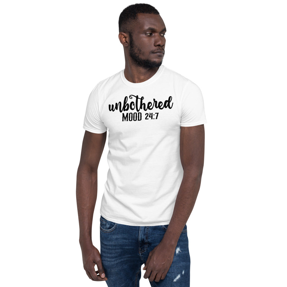 Unbothered Mood 24:7 Adult Unisex Tee