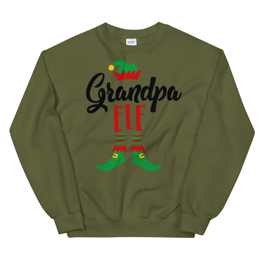 Grandpa Elf Unisex Sweatshirt