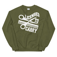 Licensed To Carry Unisex Sweatshirt
