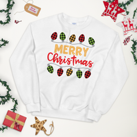 Merry Christmas Lights Unisex Sweatshirt
