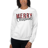Plaid Merry Christmas Unisex Sweatshirt