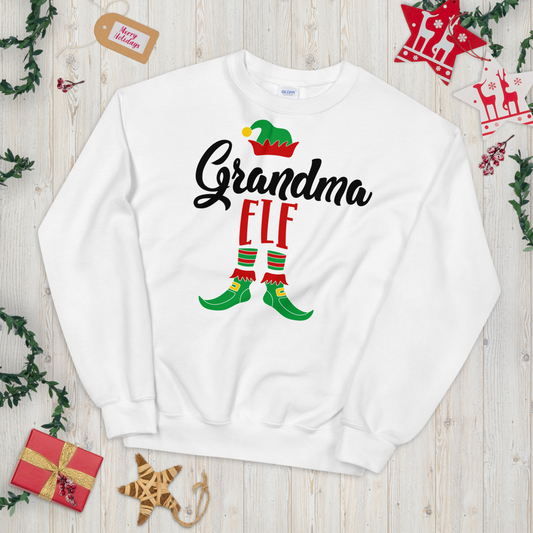 Grandma Elf Unisex Sweatshirt