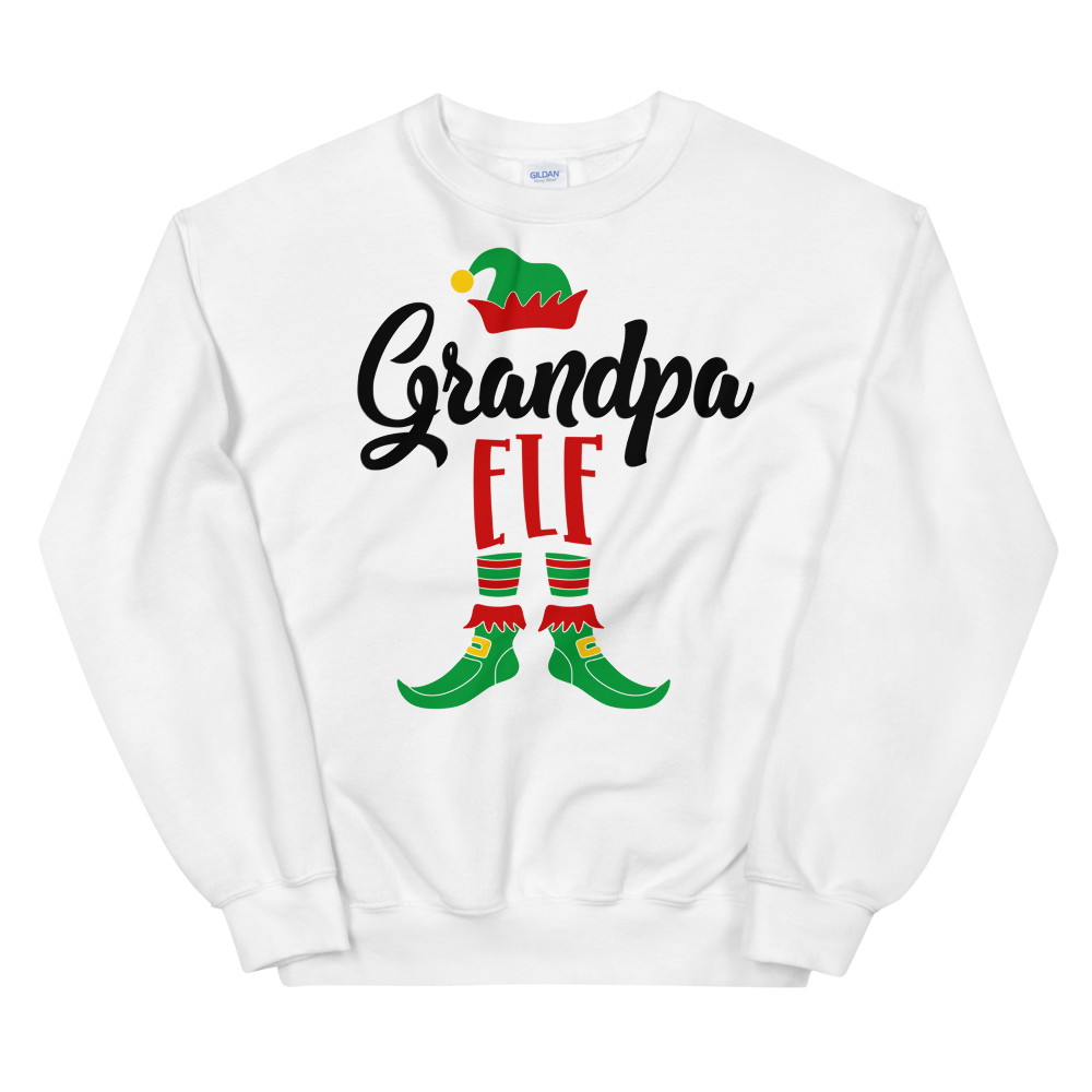 Grandpa Elf Unisex Sweatshirt