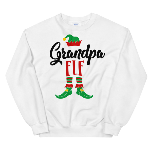 Grandpa Elf Unisex Sweatshirt