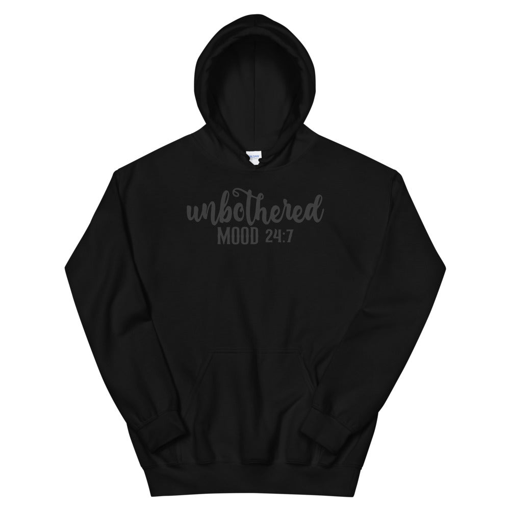 Unbothered 24:7 Adult Unisex Hoodie