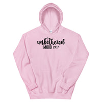 Unbothered 24:7 Adult Unisex Hoodie