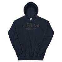 Unbothered 24:7 Adult Unisex Hoodie