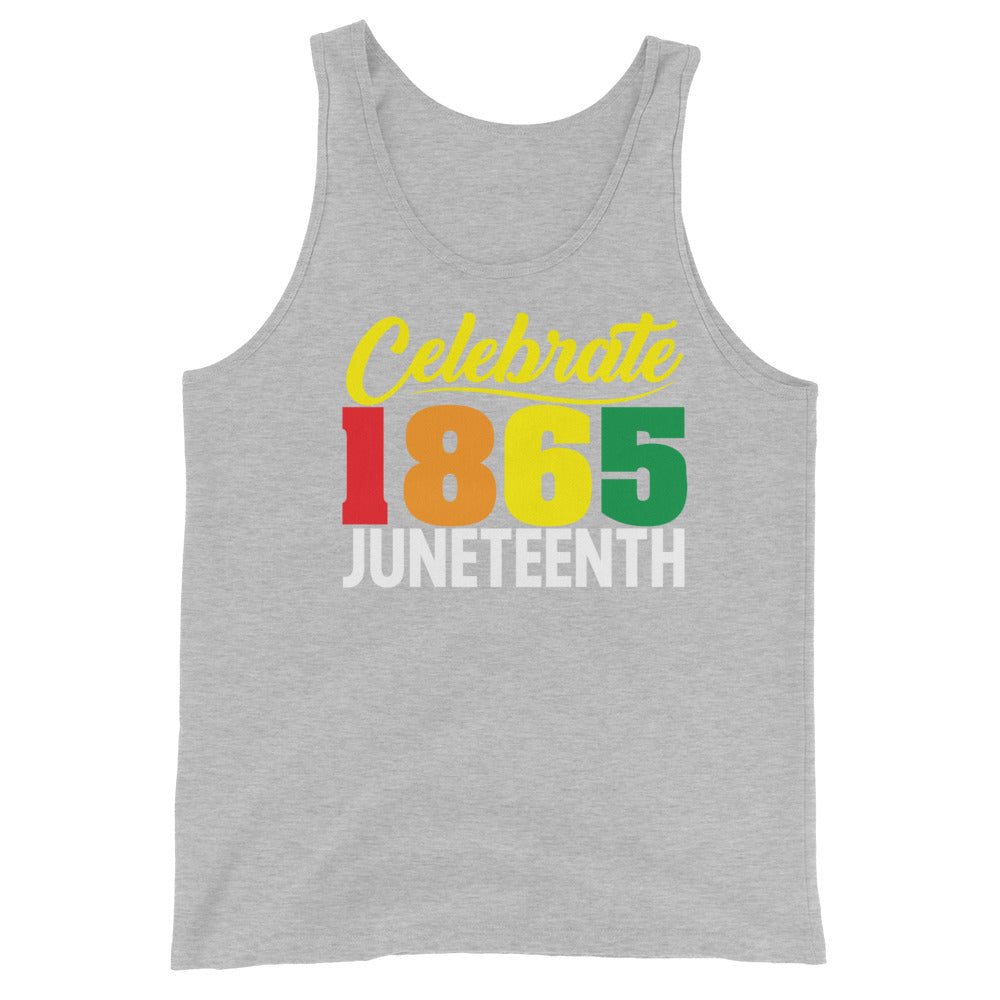 Celebrate 1865 Juneteenth Premium Soft Unisex Tank Top