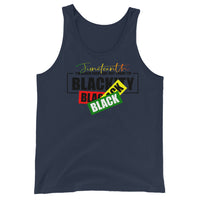 Juneteenth Black Black Premium Unisex Tank Top