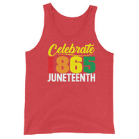 Celebrate 1865 Juneteenth Premium Soft Unisex Tank Top