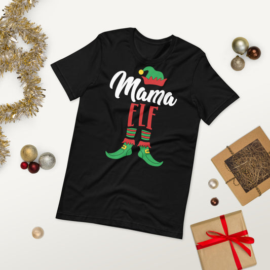 Mama Elf Short-Sleeve Unisex T-Shirt